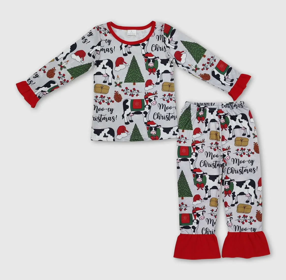 Mooey Christmas Jammies—PREORDER