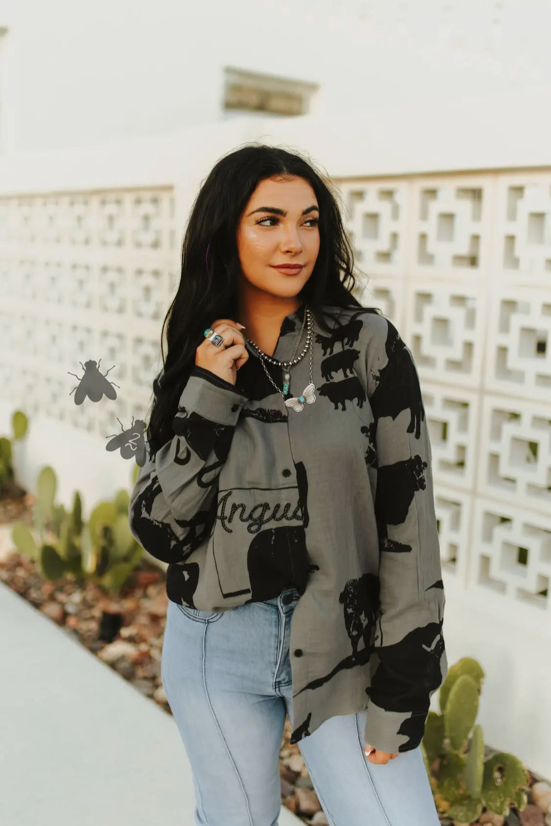 Angus Alley Button Up Blouse