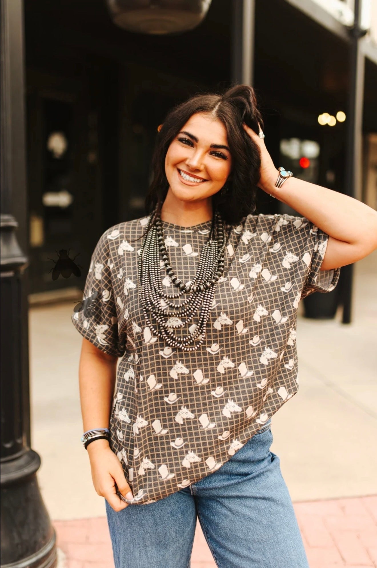 Grit n Grind Plaid Top