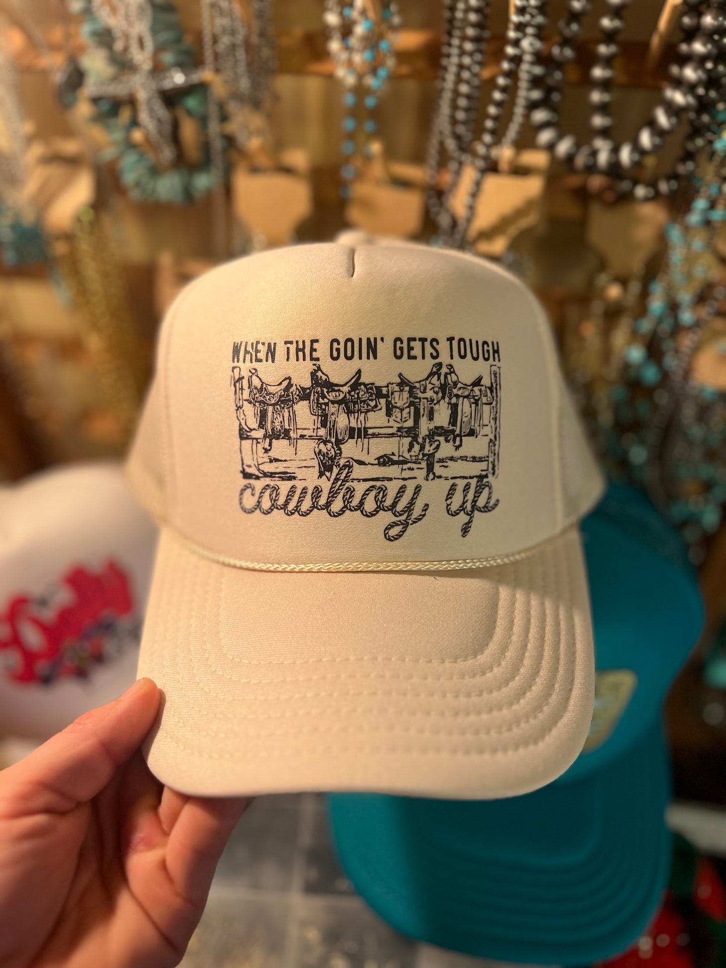 Cowboy Up Trucker Hat