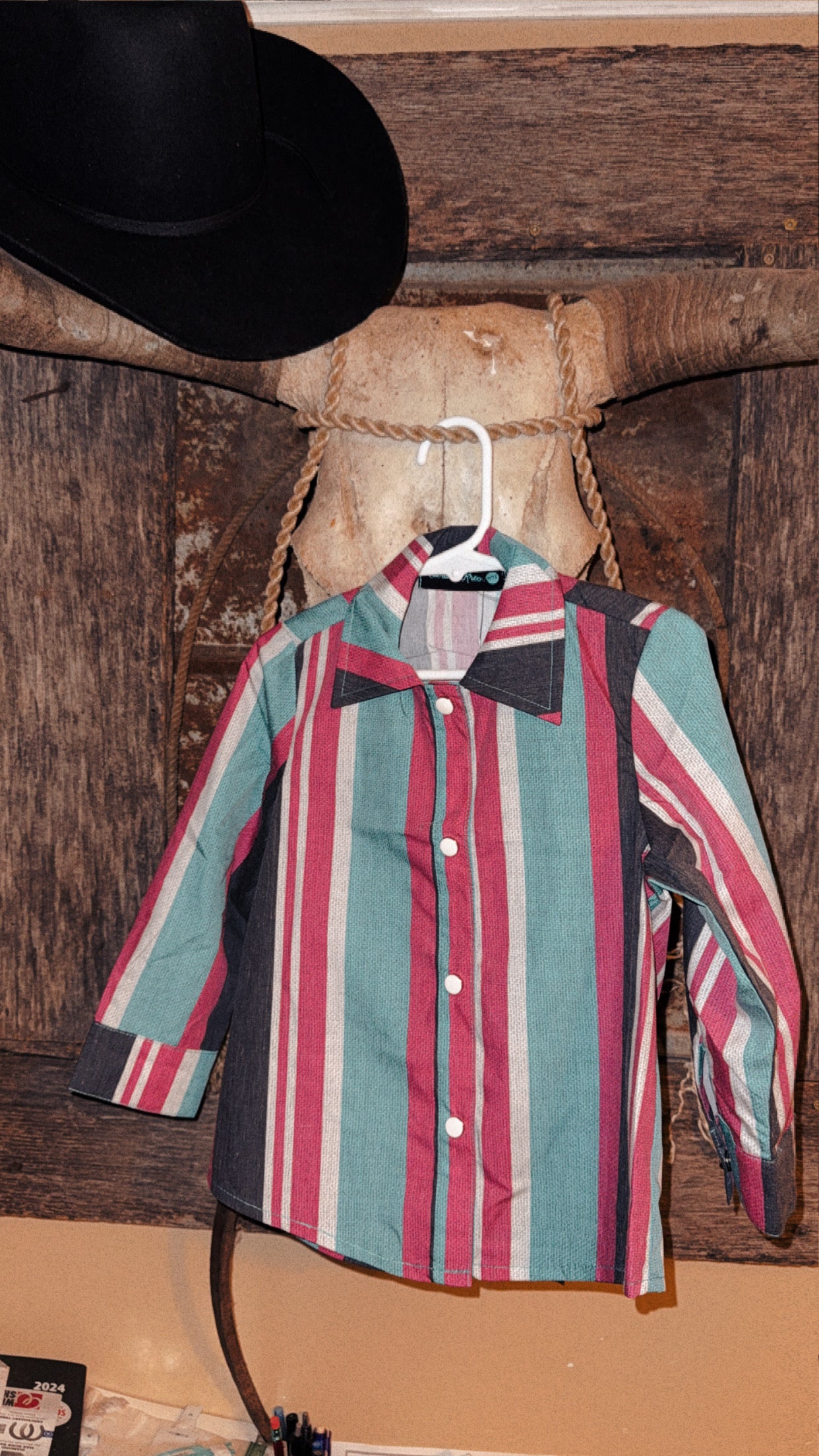 New To Country Button Up