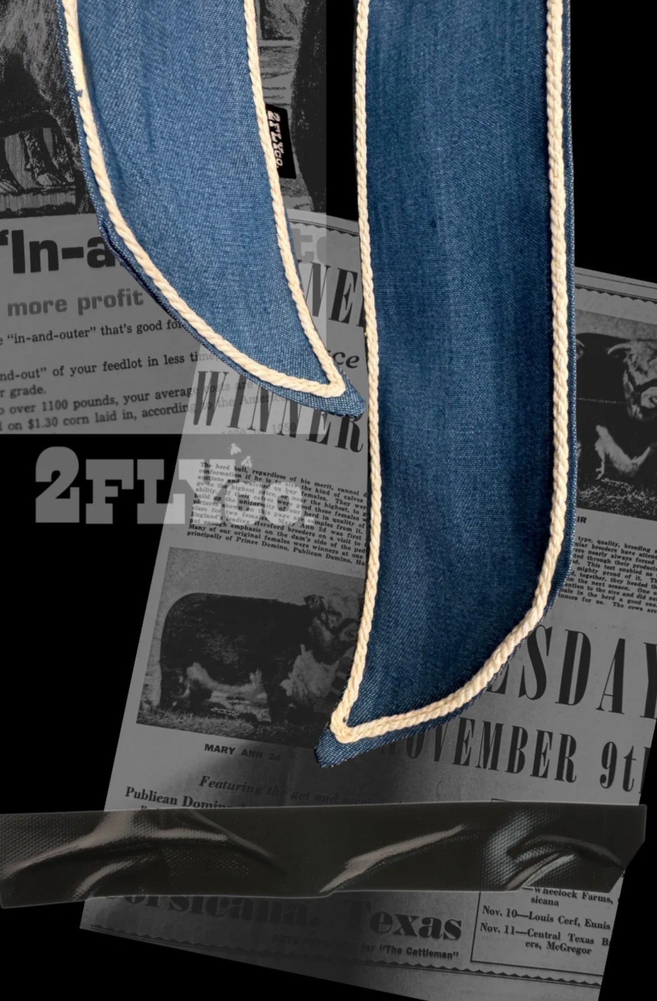 Trail Knot Twilly—DENIM