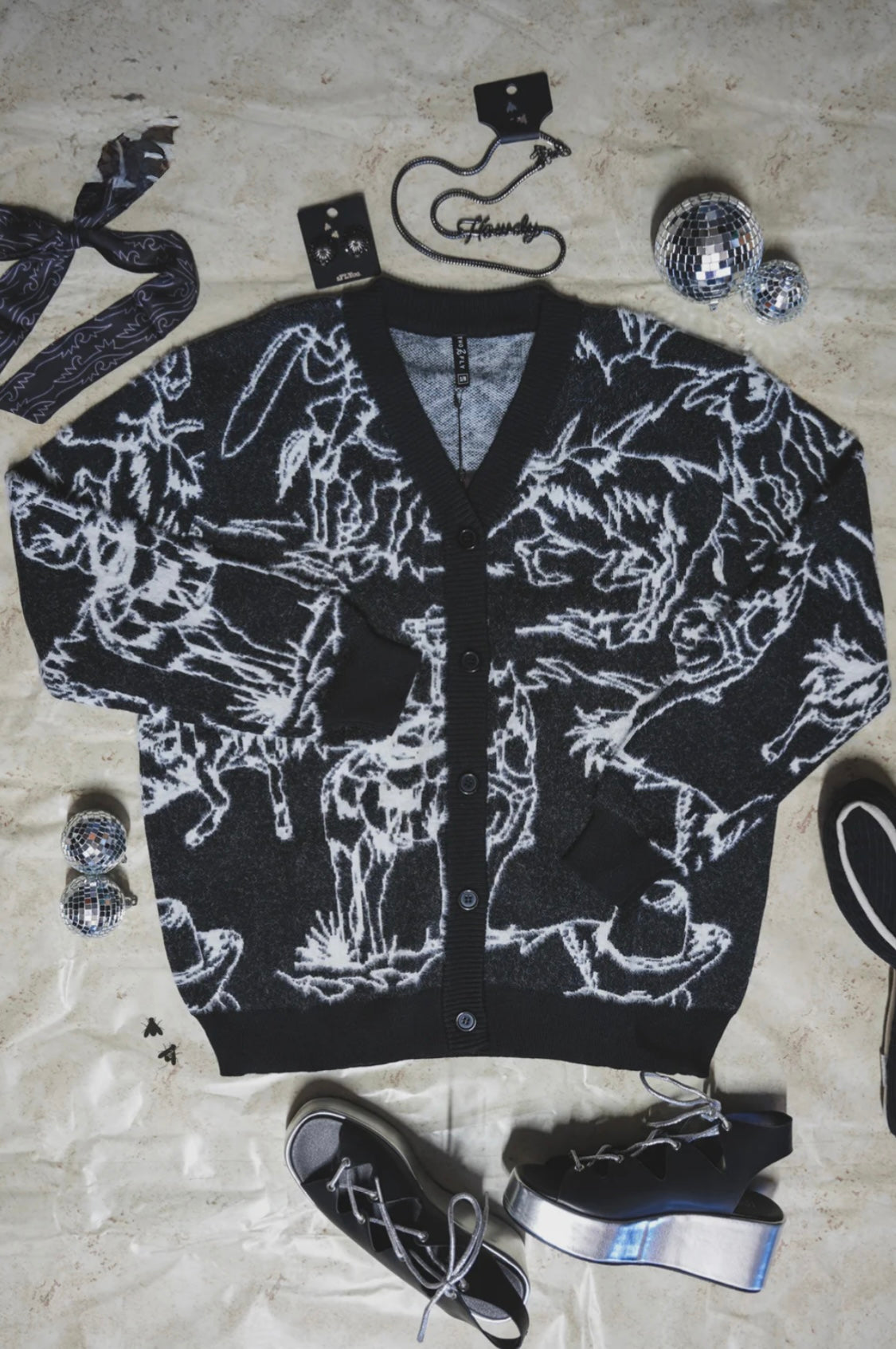 Rodeo Fuzz Cardigan