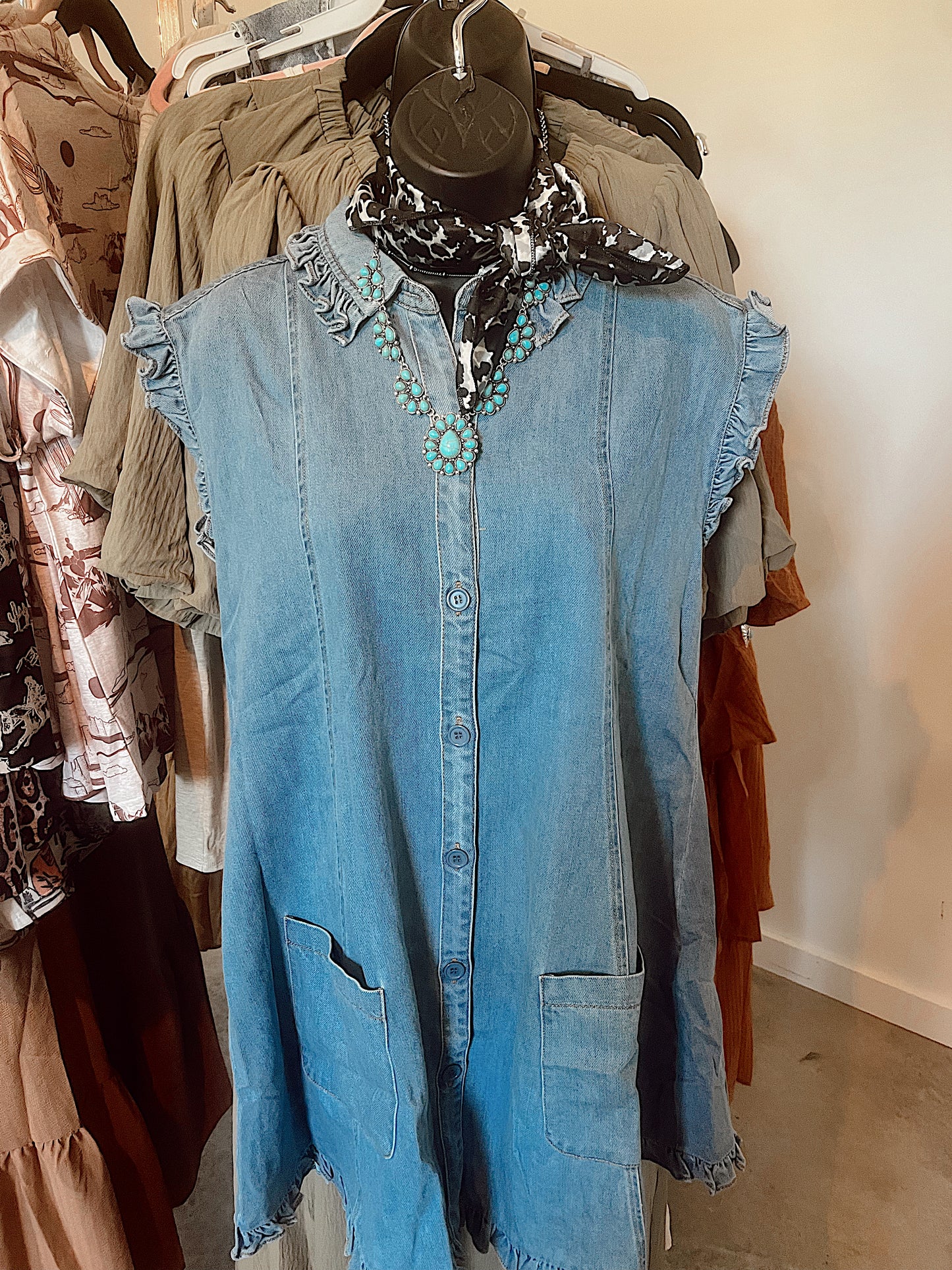 Brooke Denim Dress