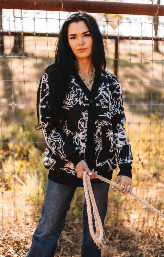 Rodeo Fuzz Cardigan