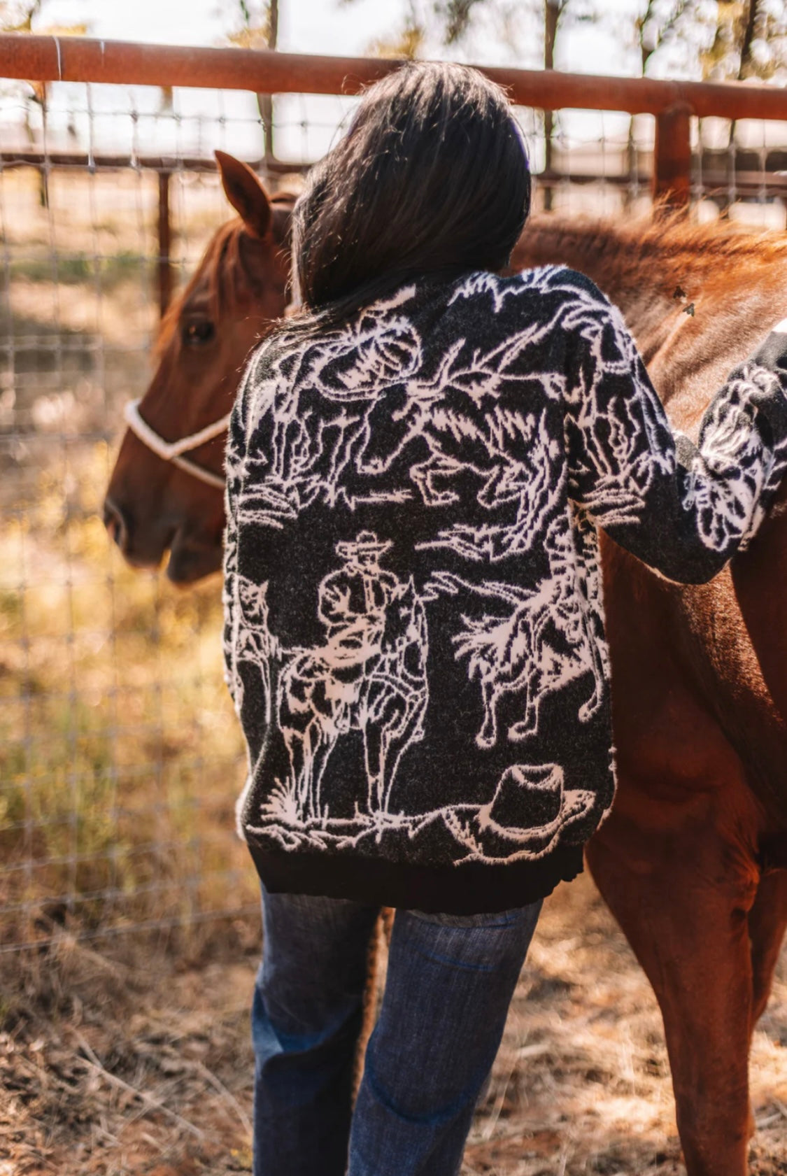 Rodeo Fuzz Cardigan