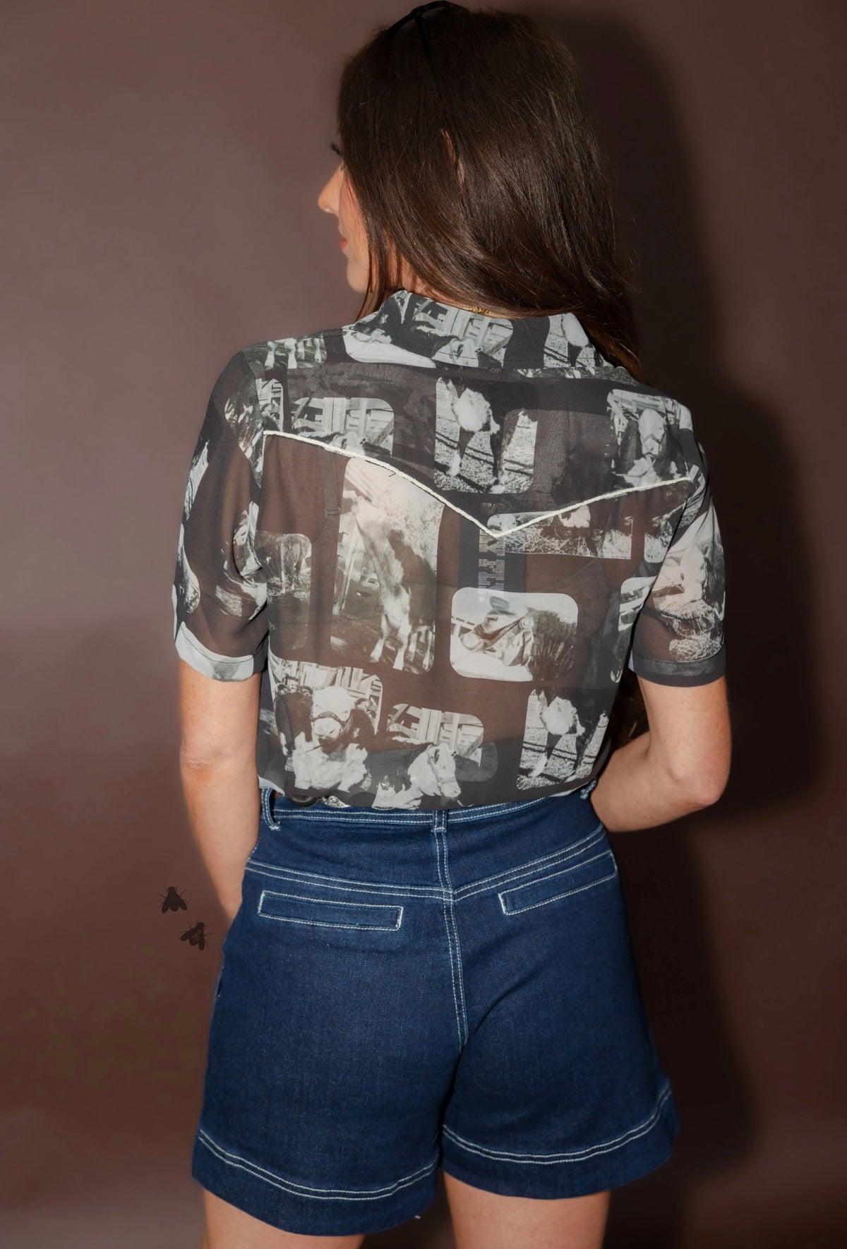Hereford Edit Short Sleeve Pearl Snap