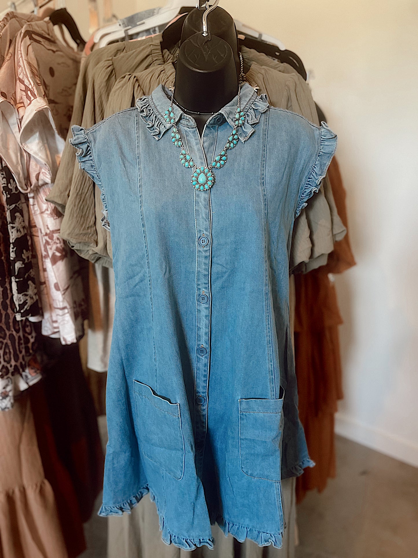 Brooke Denim Dress