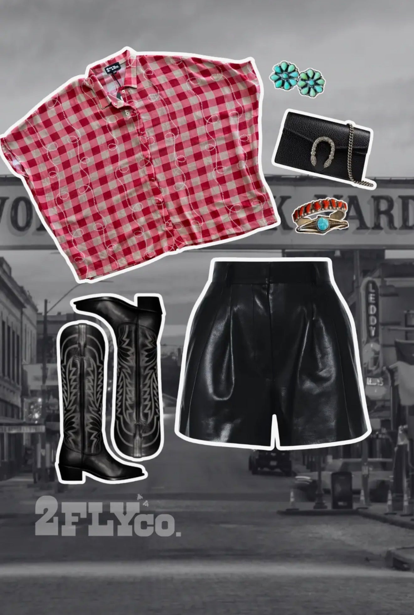 Square Dance Pearl Snap— GINGYROPE