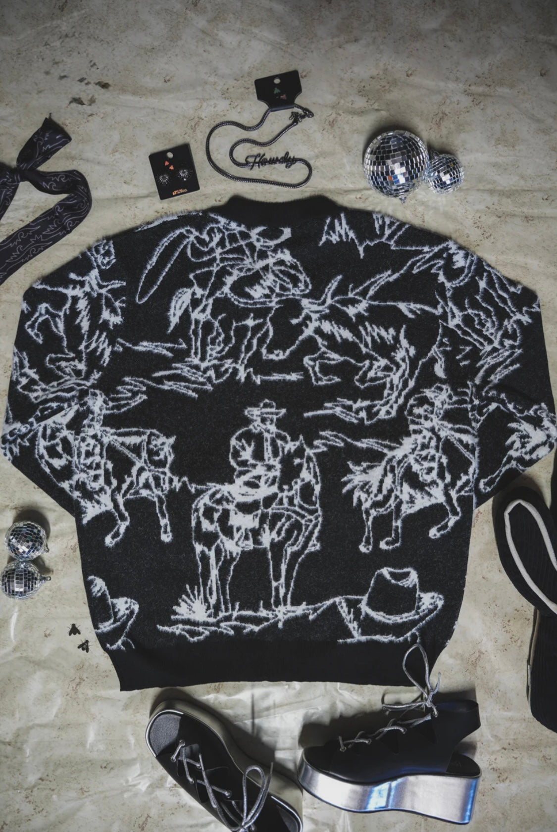 Rodeo Fuzz Cardigan