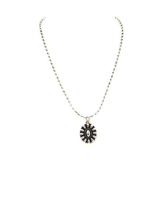 Western Concho Bubble Necklace