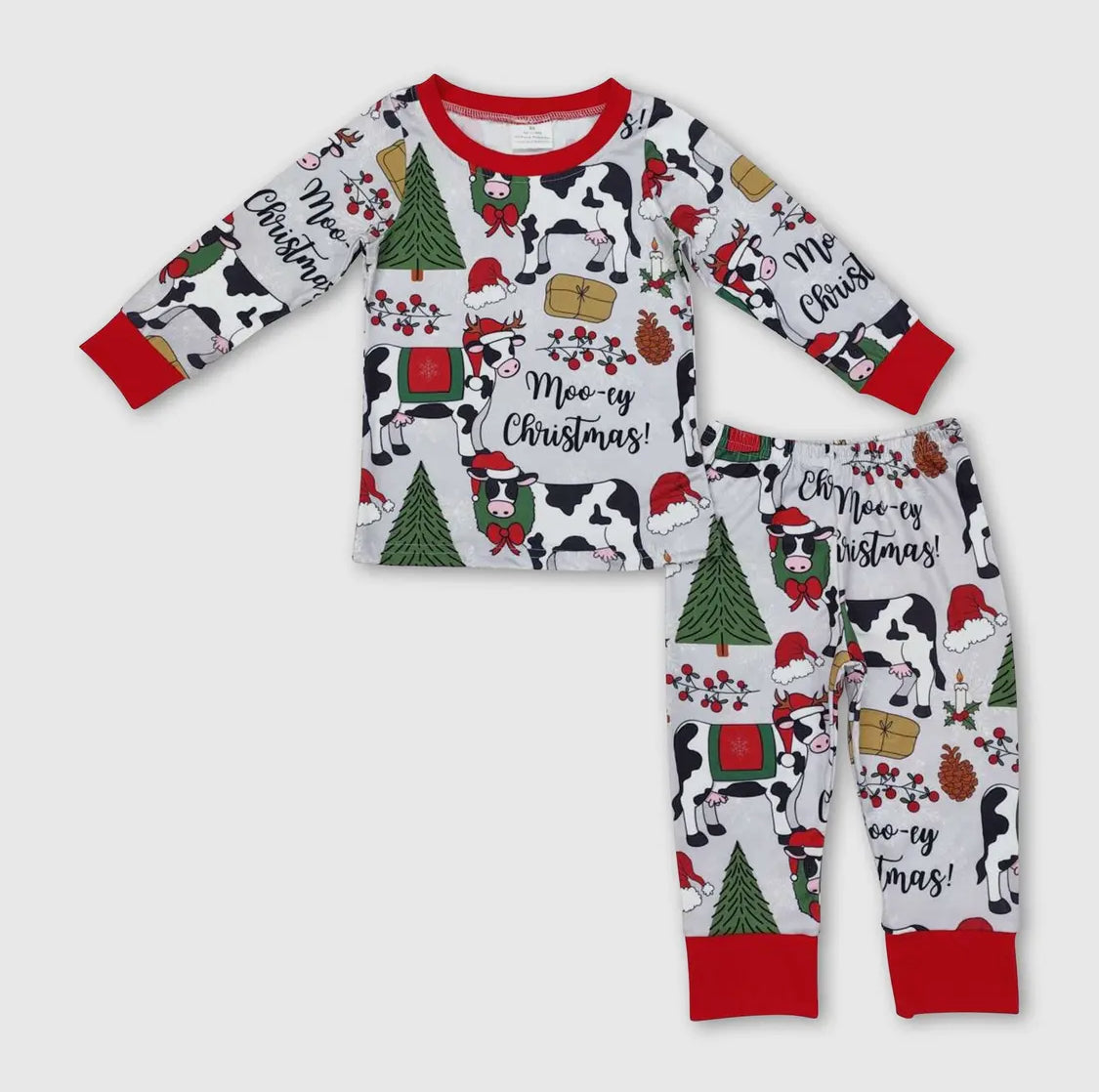 Mooey Christmas Jammies—PREORDER