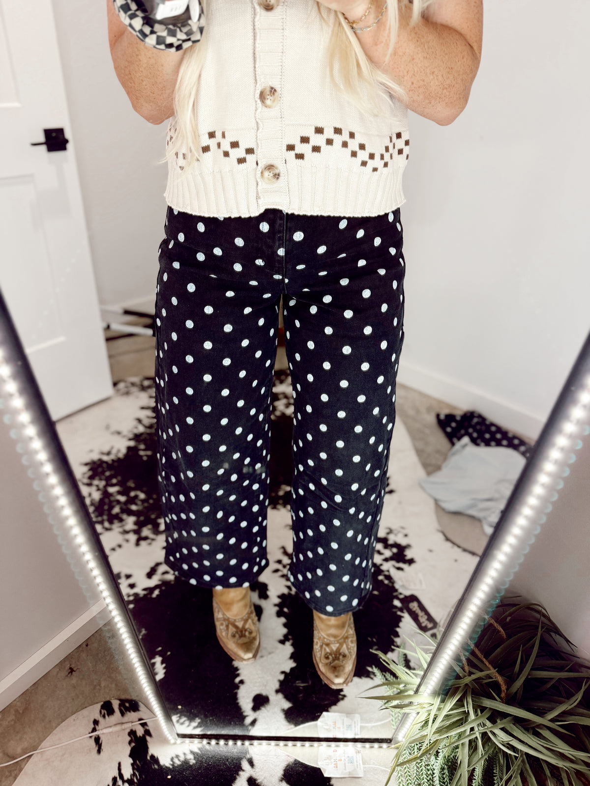 Hocus Pocus Polka Dot Jeans