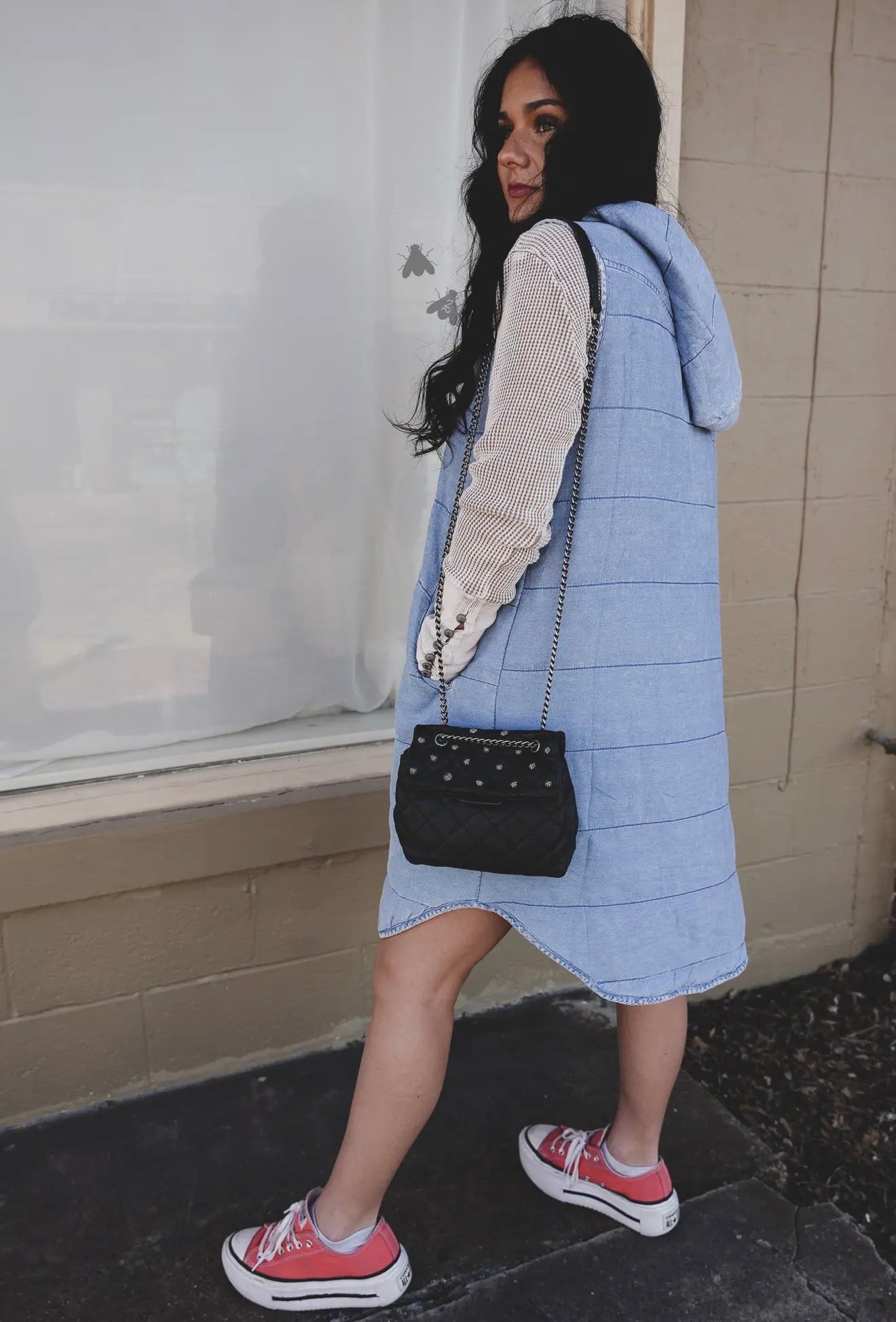 The Quincy Quilted Pearl Snap Vest