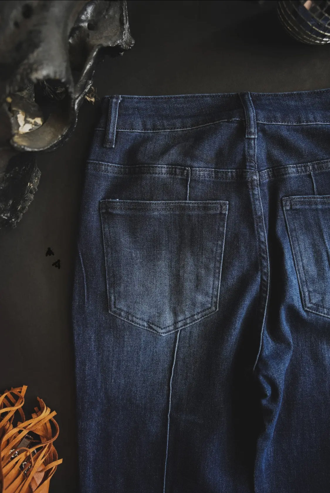 Line Drive Jeans- Dark Wash
