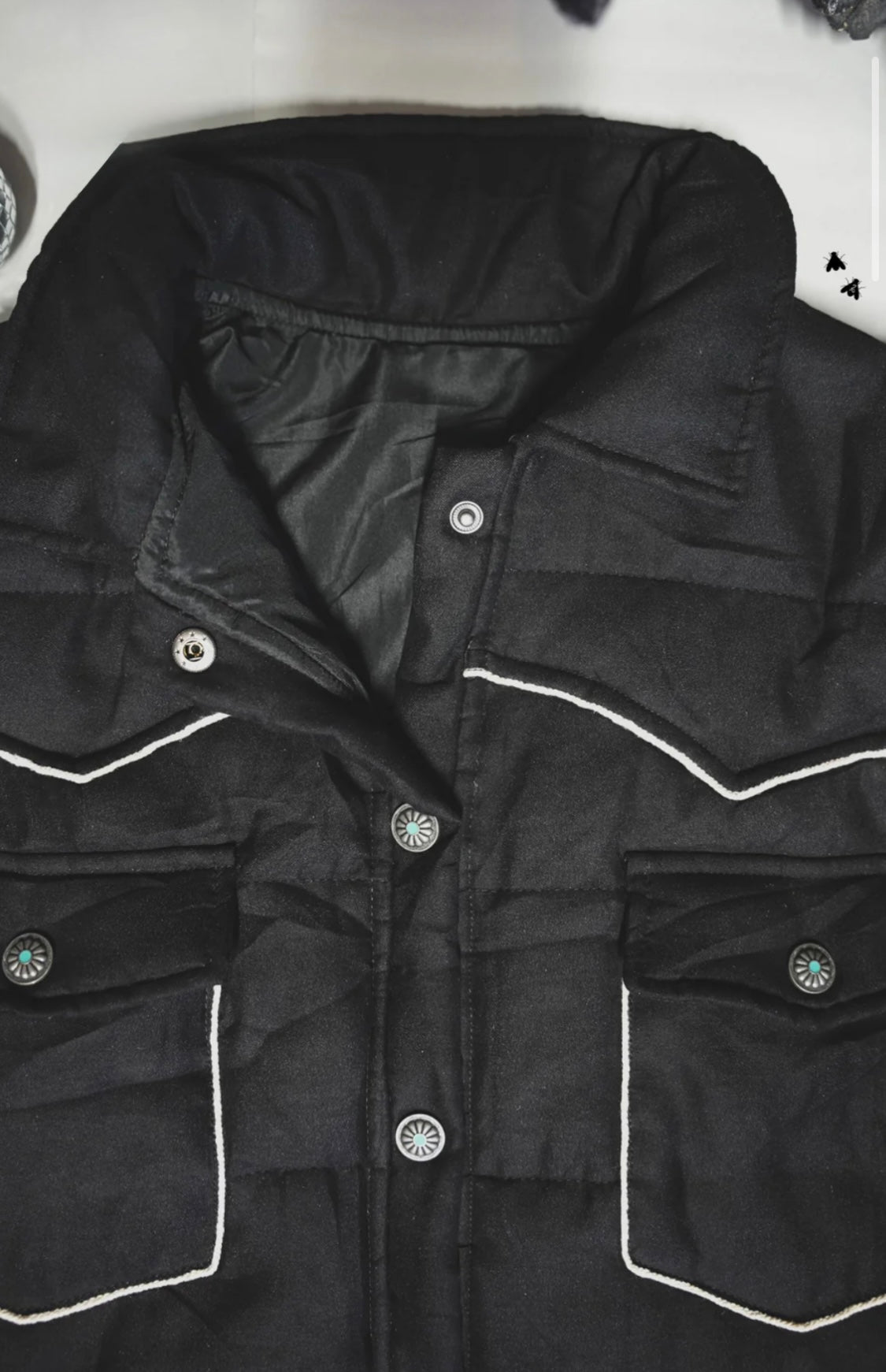 Don’t Fence Me In Jacket- Midnight