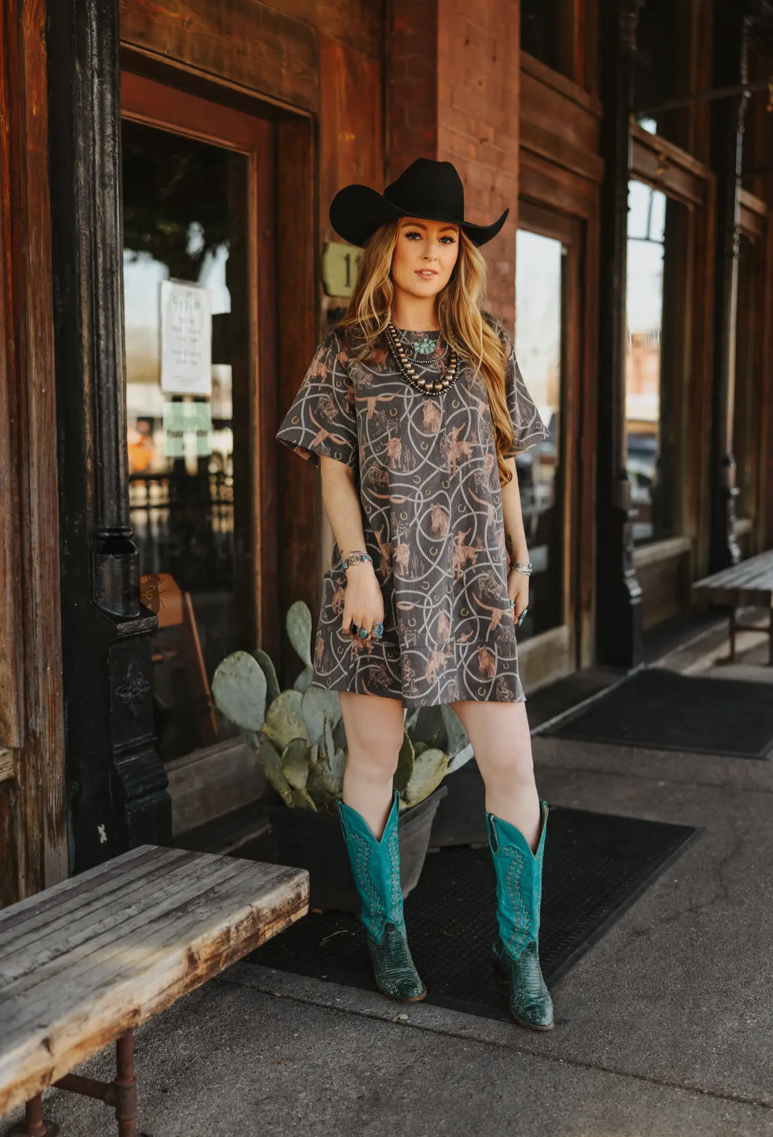 Cowboy Lasso Dress
