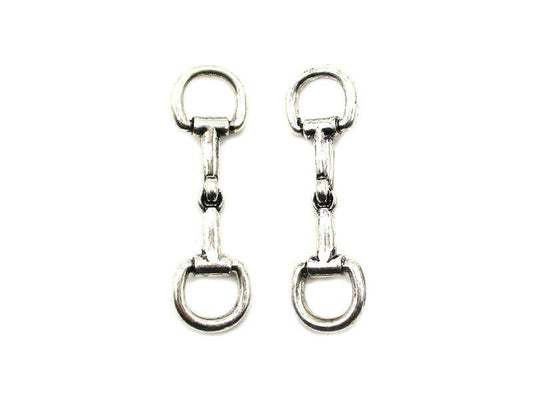 Western Snaffle Bit Dangle Earring