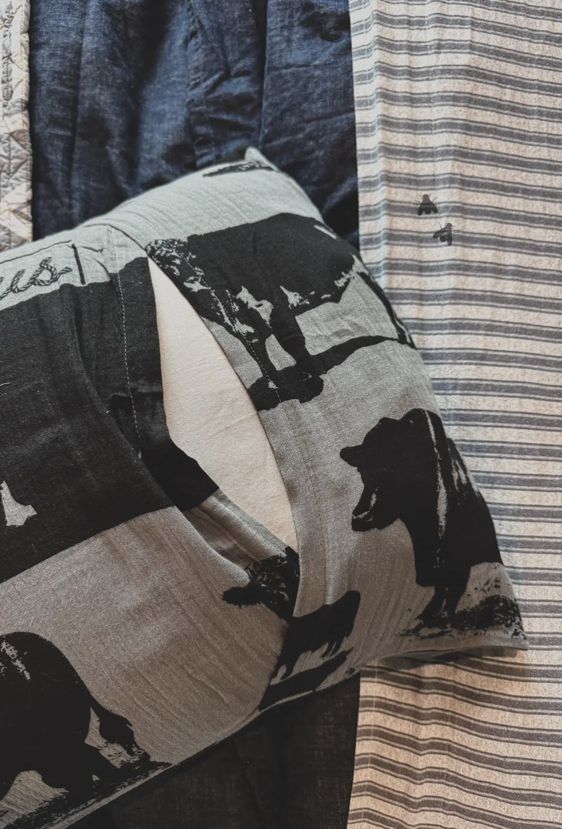 Counting Cattle Pillowcase- Set of 2