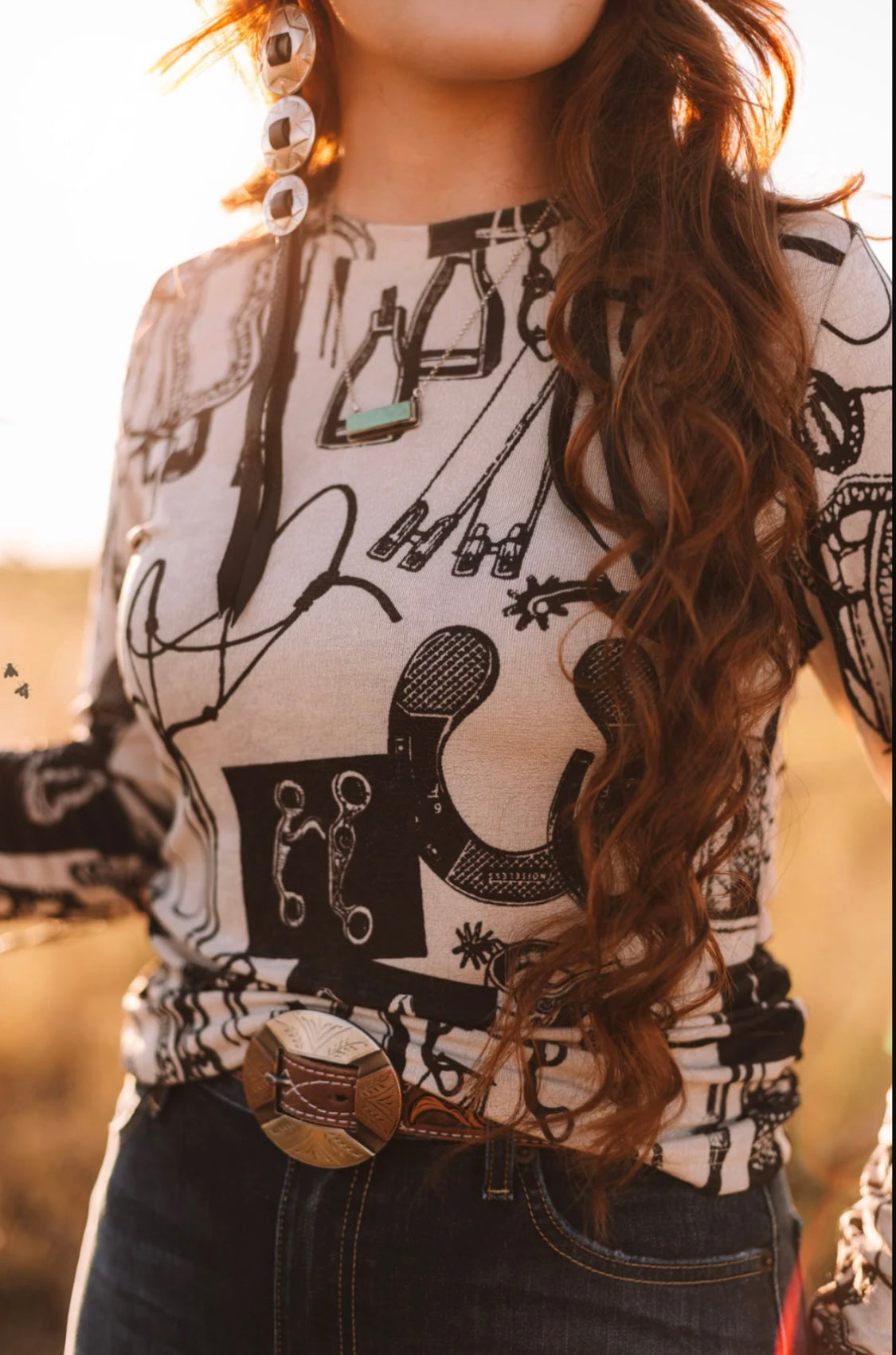 Saddle Up Anyway Long-sleeve Top