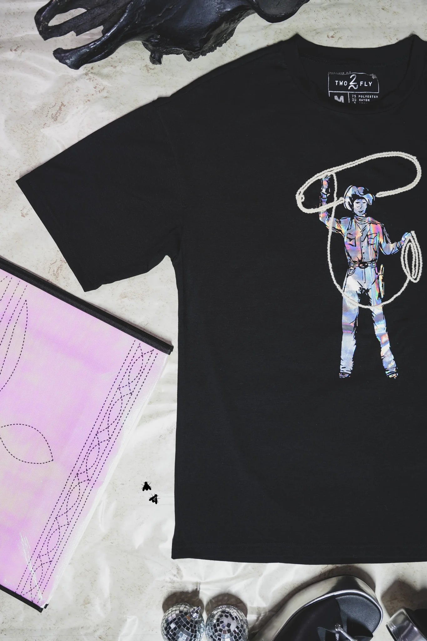 Holographic Roper Tee