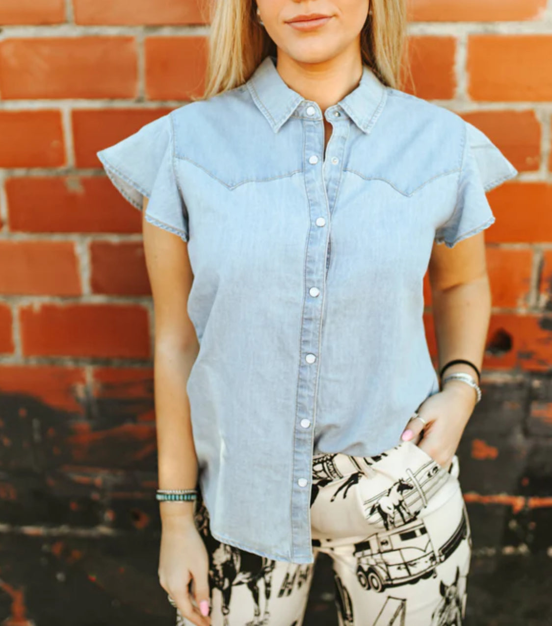Dainty Denim- Light Wash