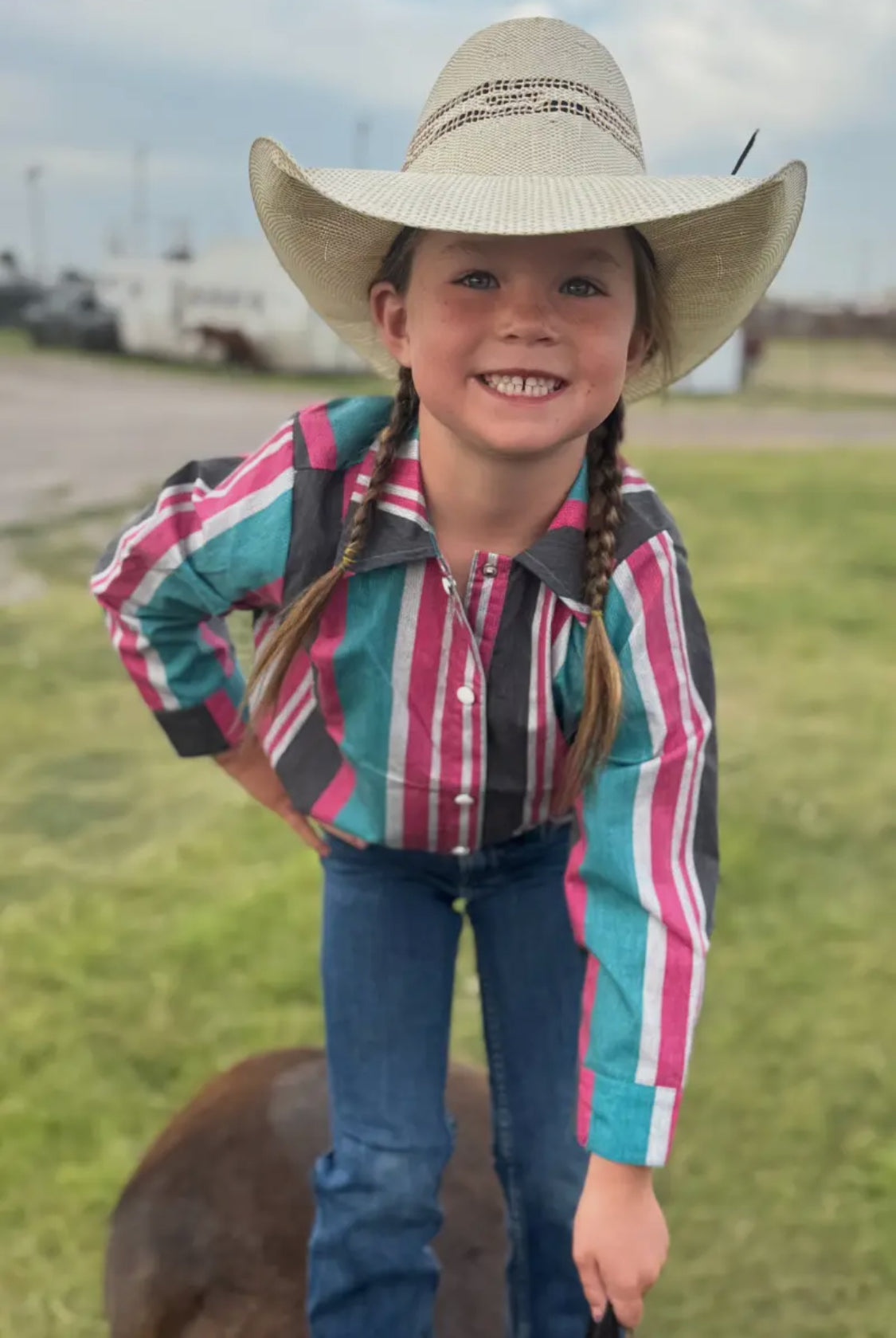 New To Country Button Up