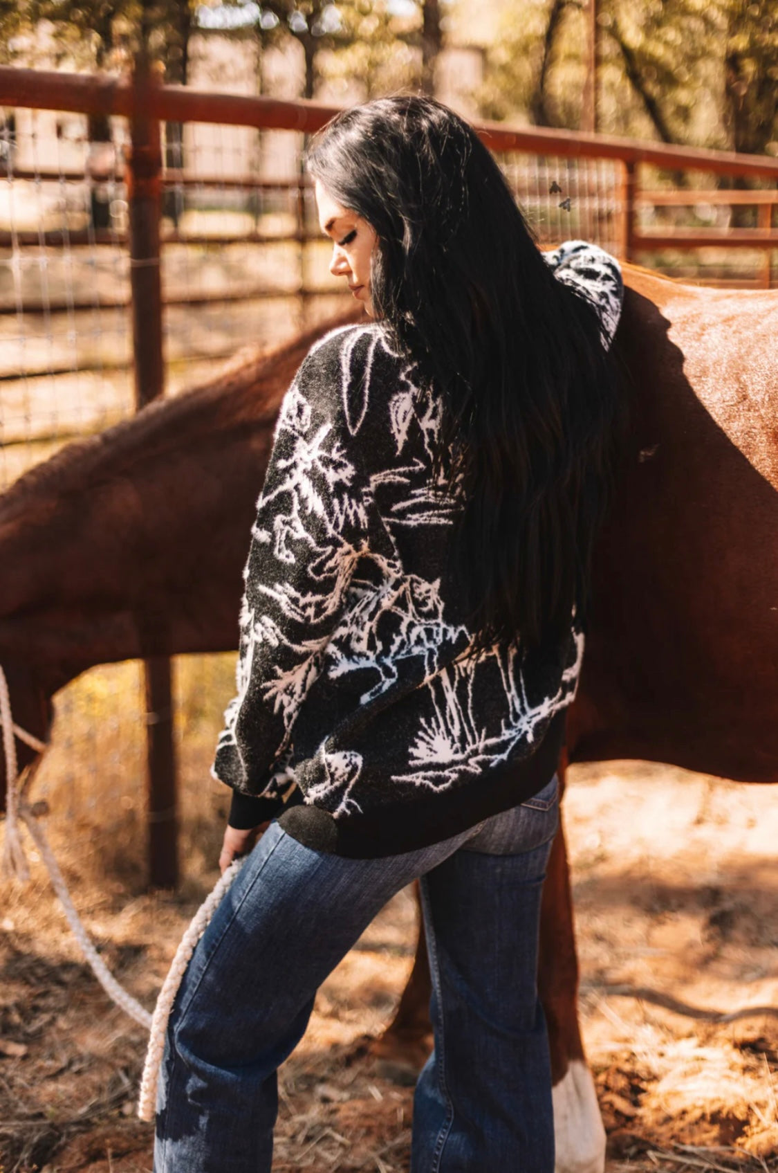 Rodeo Fuzz Cardigan
