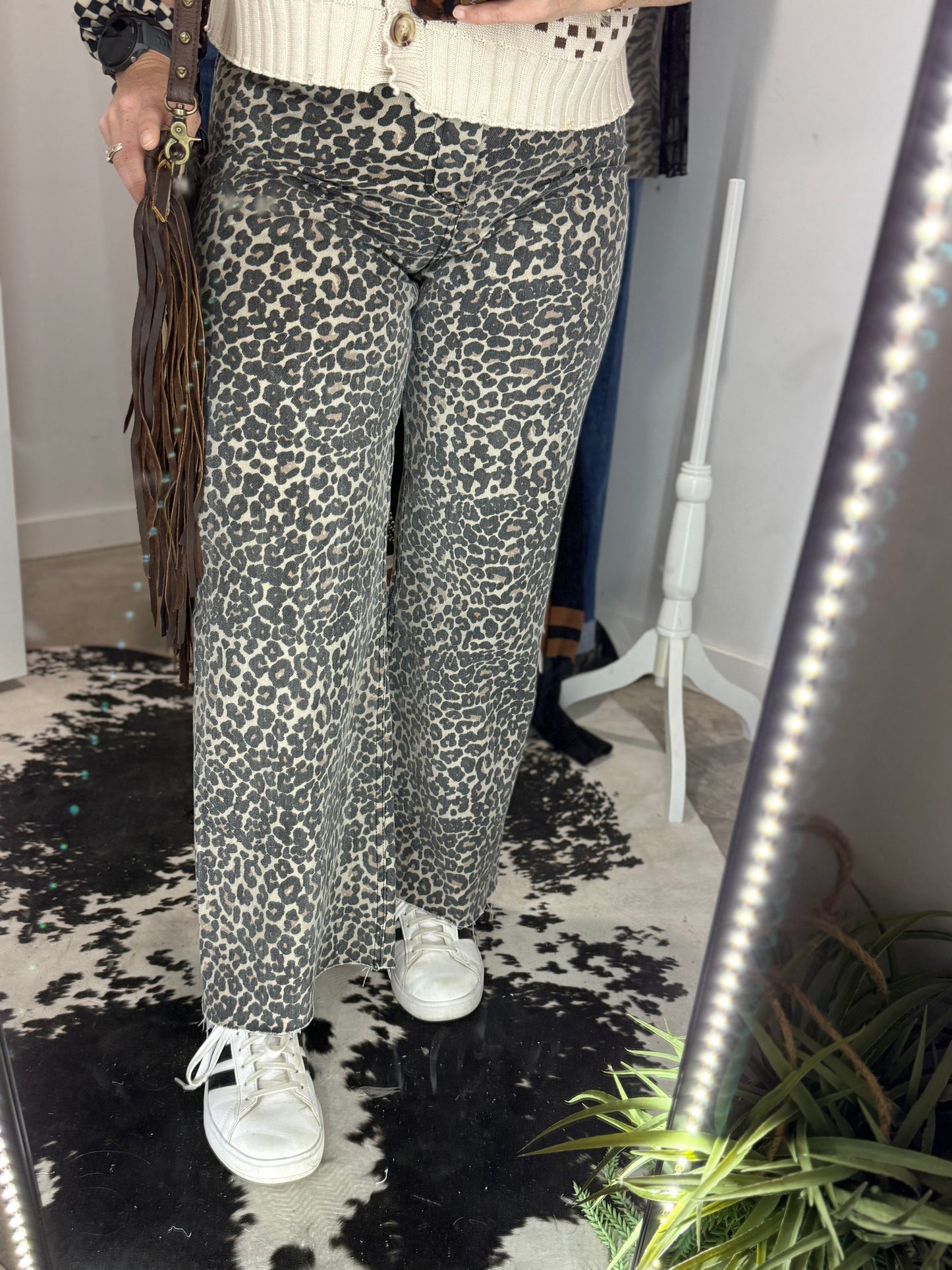 Leopard Print Pants