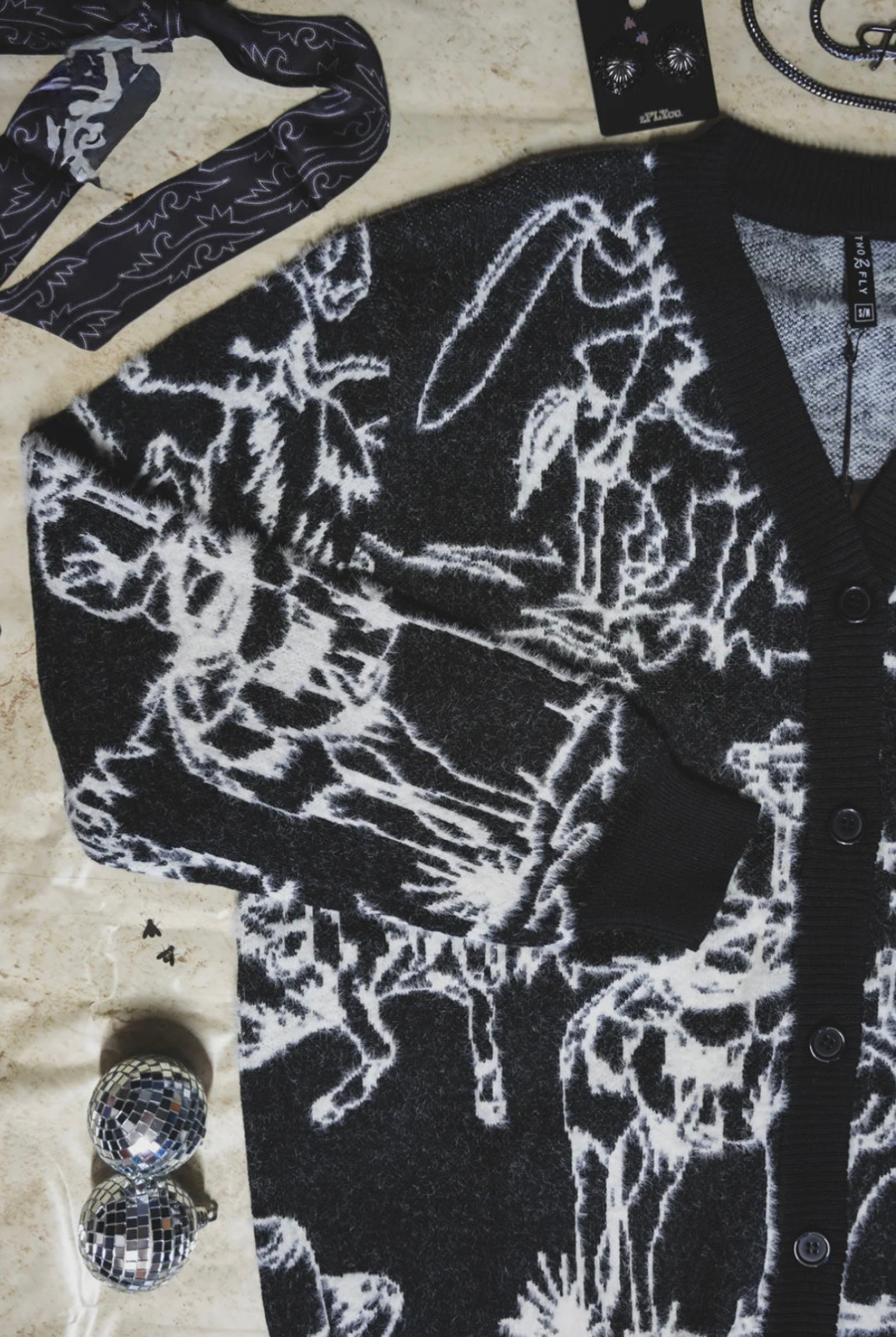 Rodeo Fuzz Cardigan