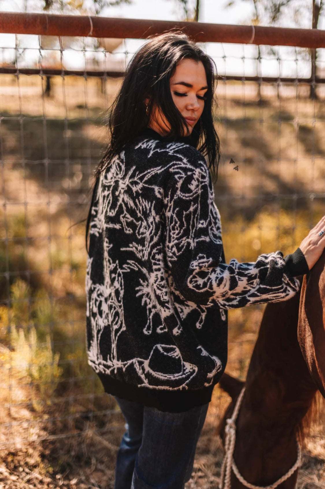 Rodeo Fuzz Cardigan