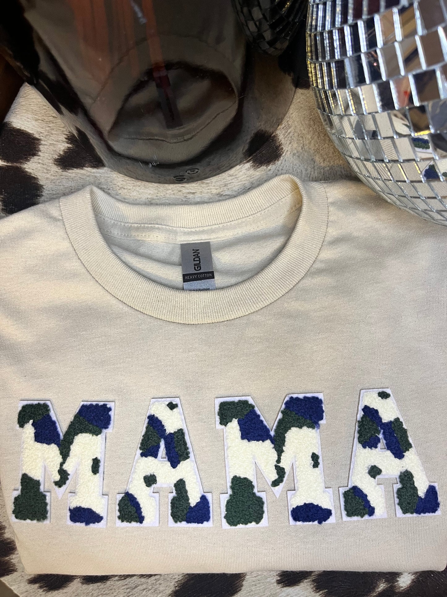 MAMA Tan T-Shirt