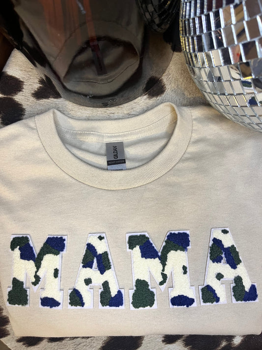 MAMA Tan T-Shirt