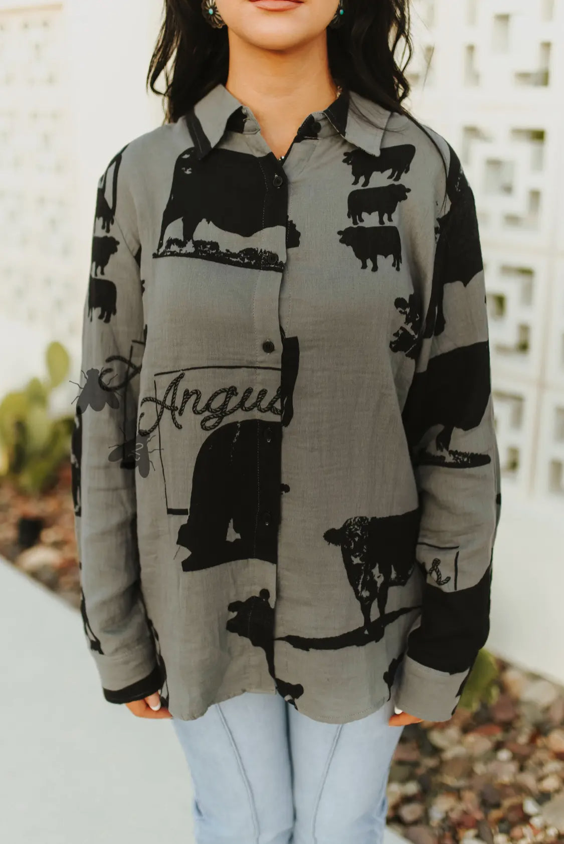 Angus Alley Button Up Blouse