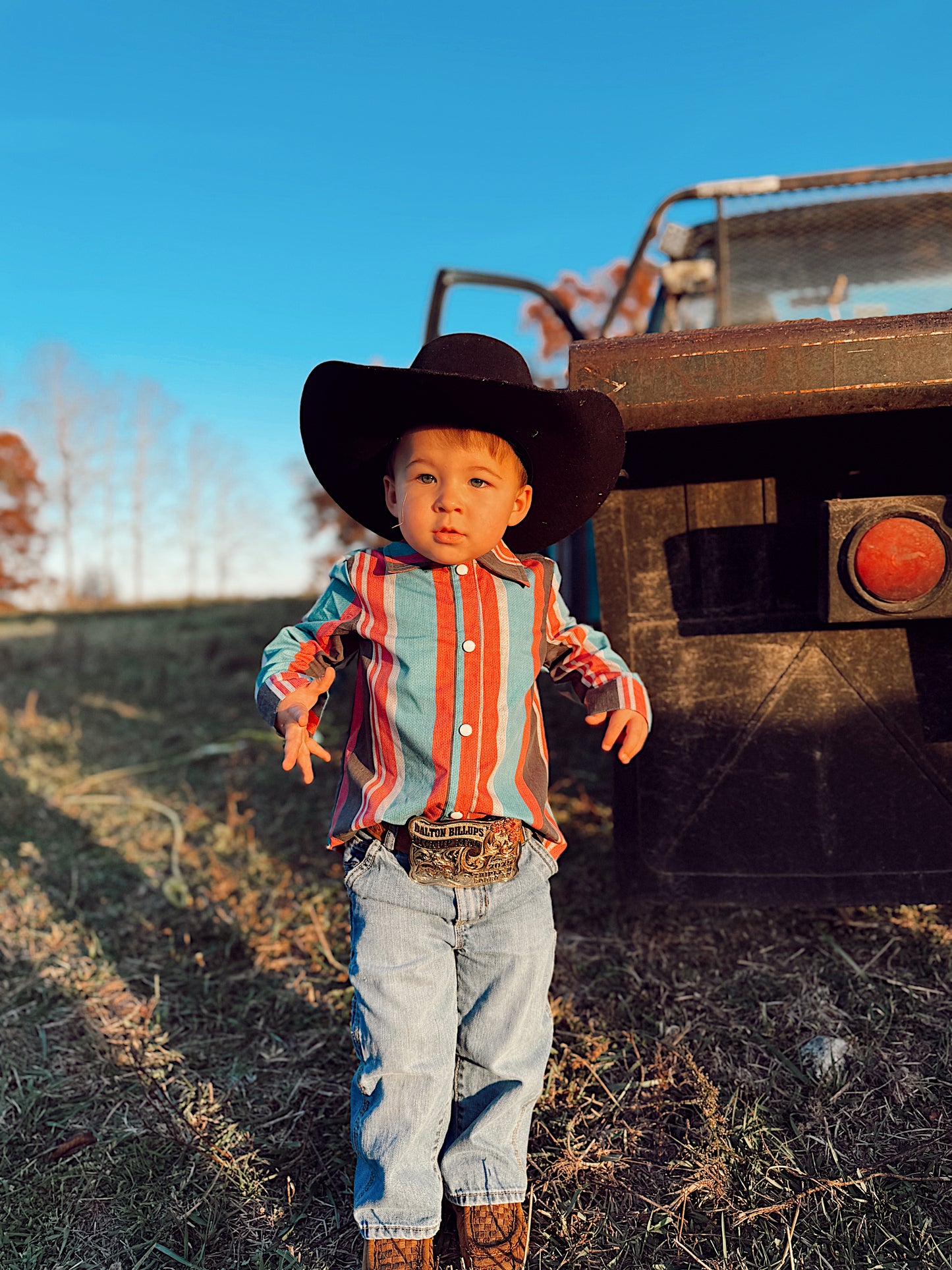 New To Country Button Up