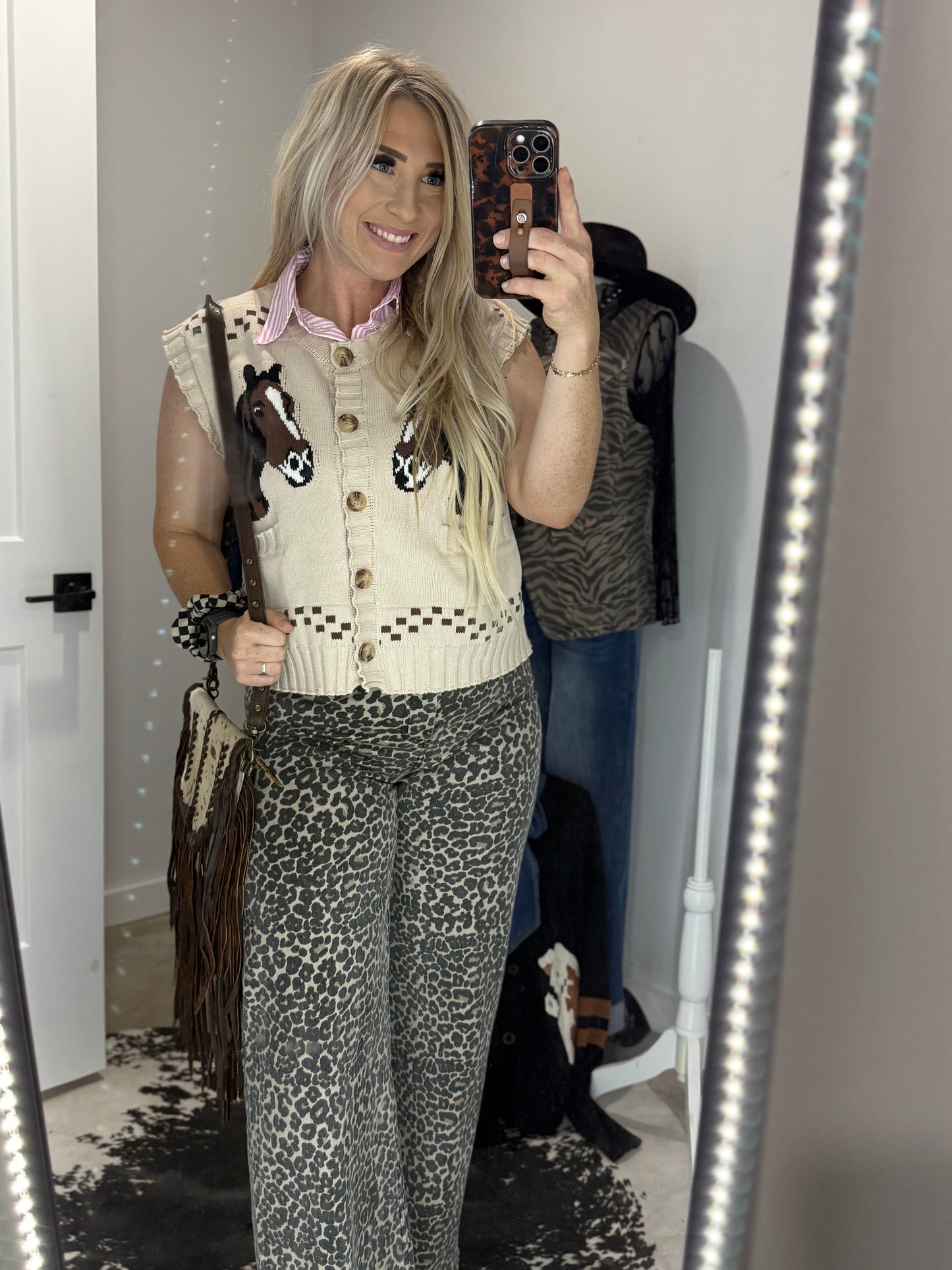 Leopard Print Pants
