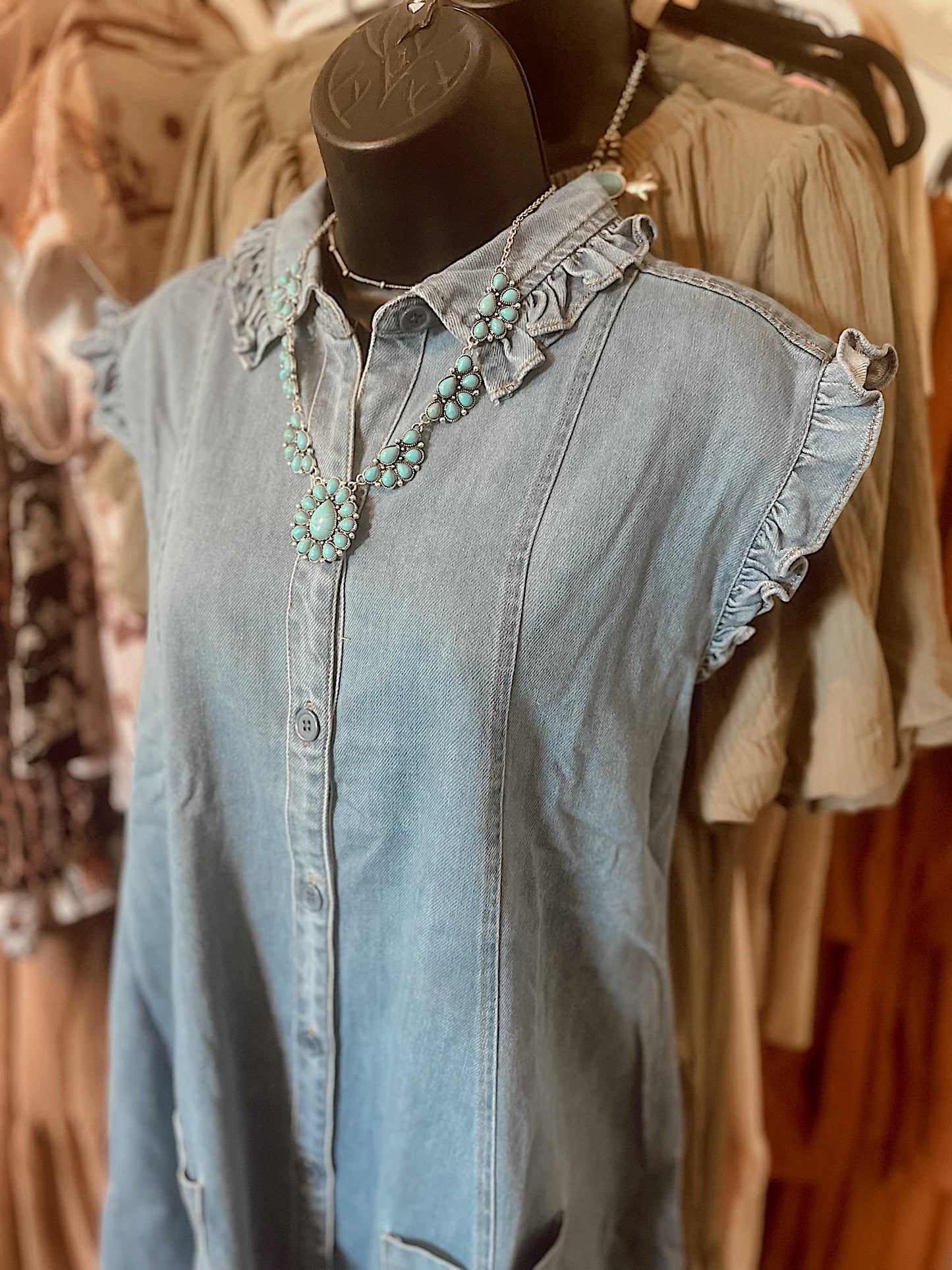 Brooke Denim Dress
