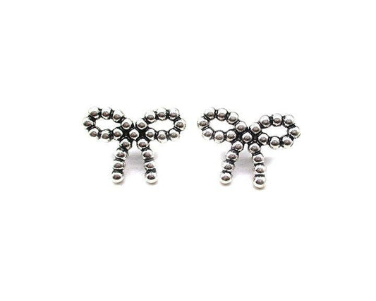 Western Metal Ribbon Post Earring