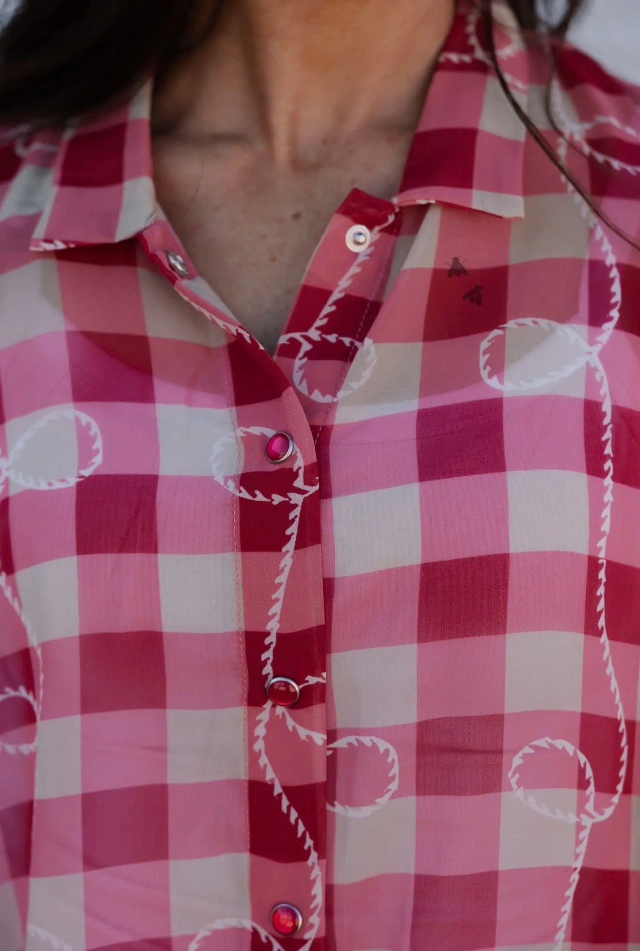 Square Dance Pearl Snap— GINGYROPE