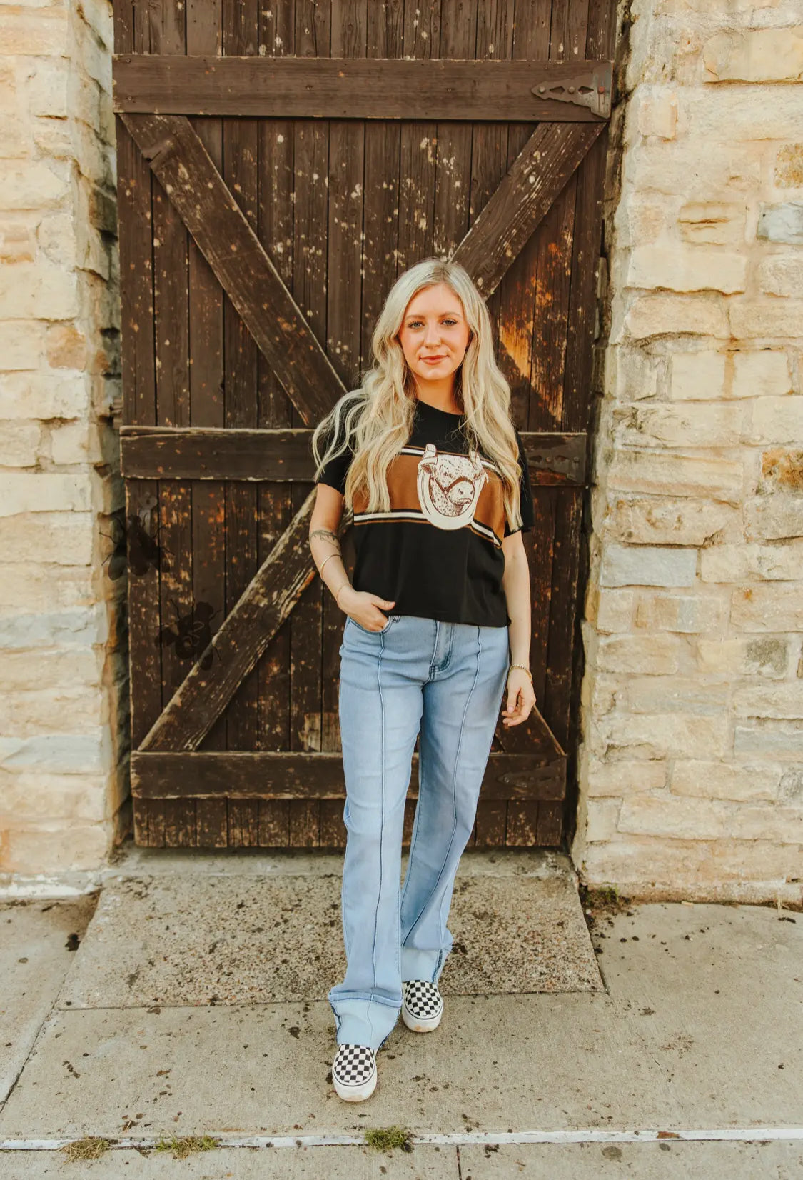 H-Ranch Hereford Tee- Midnight