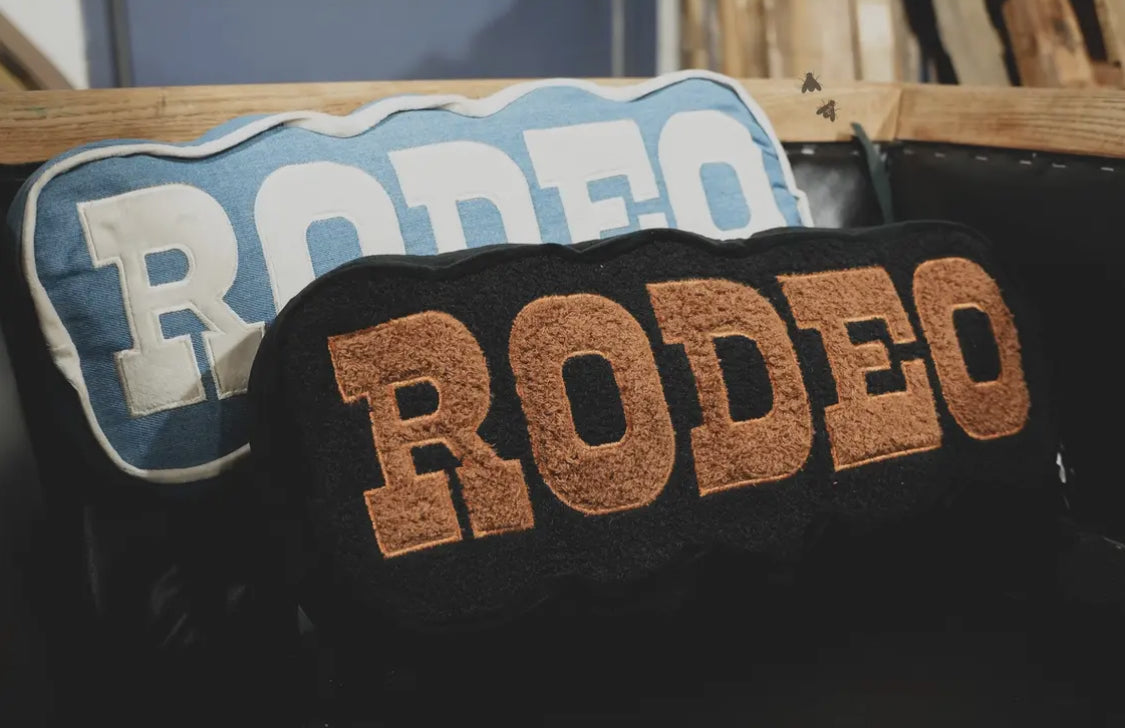 Rodeo Ready Pillow- Saddle