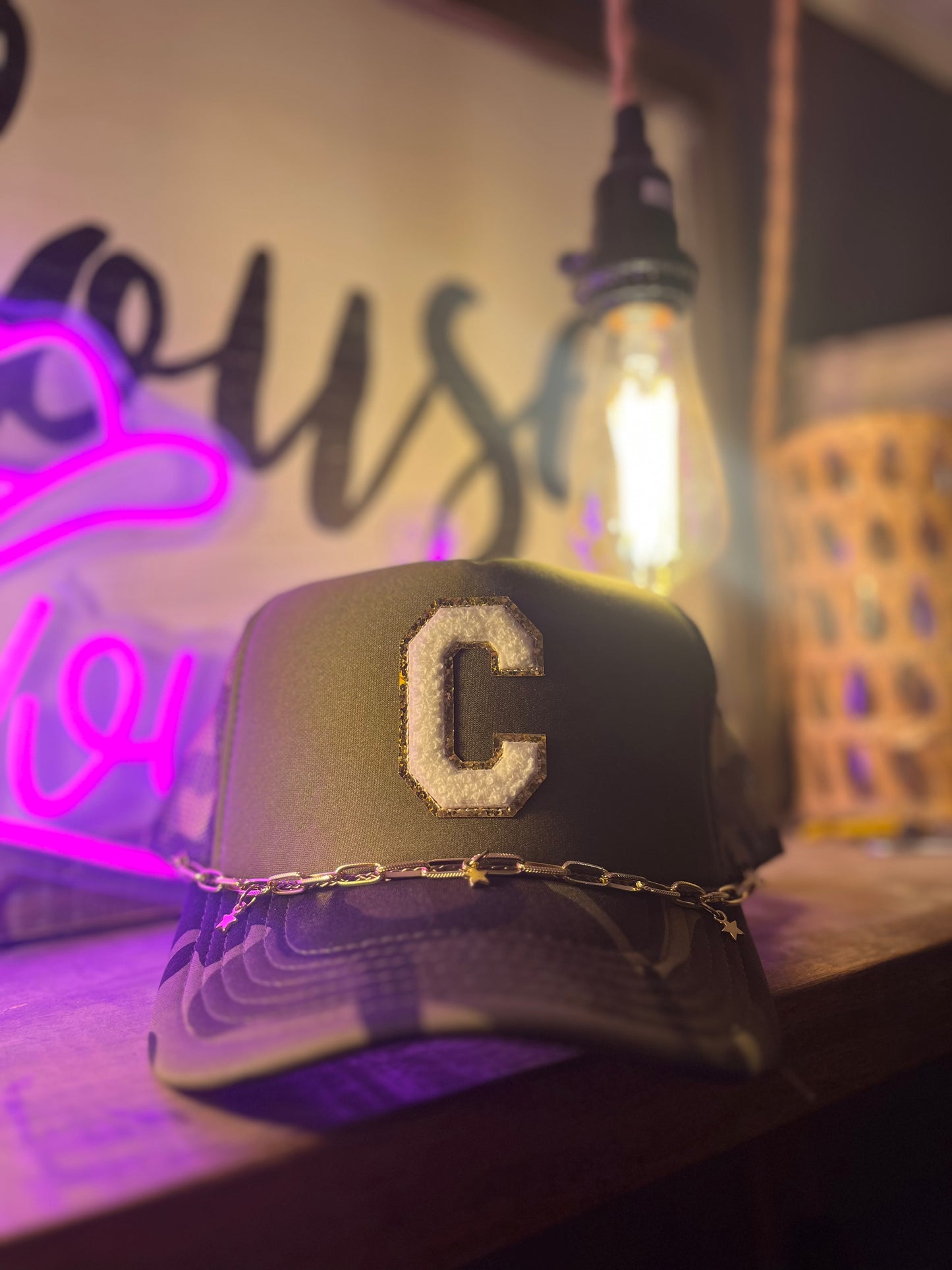 Custom Initial Trucker Hat