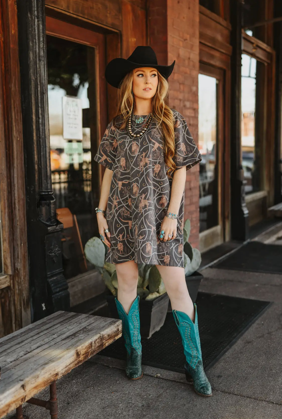 Cowboy Lasso Dress