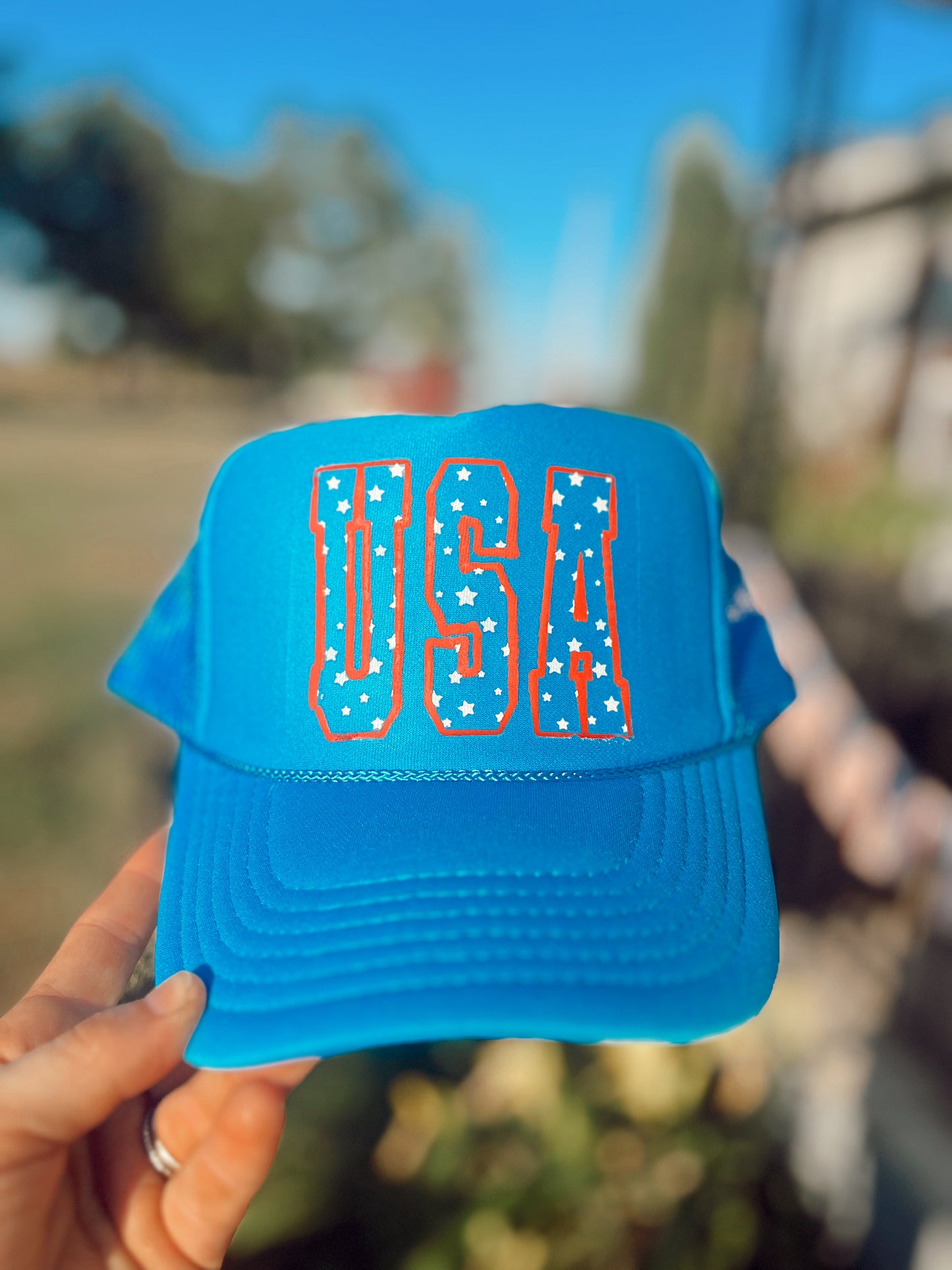 USA & Stars Puff Print ⭐️