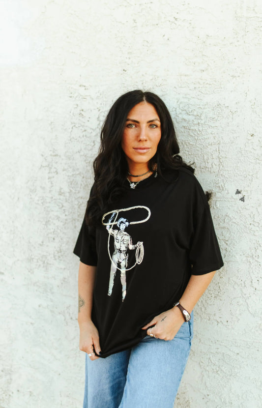 Holographic Roper Tee