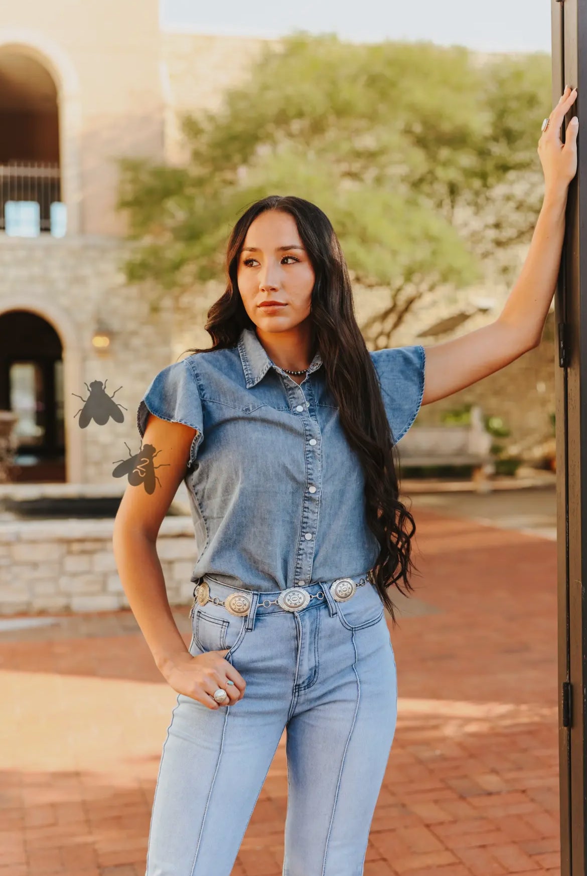 Dainty Denim- Dark Wash