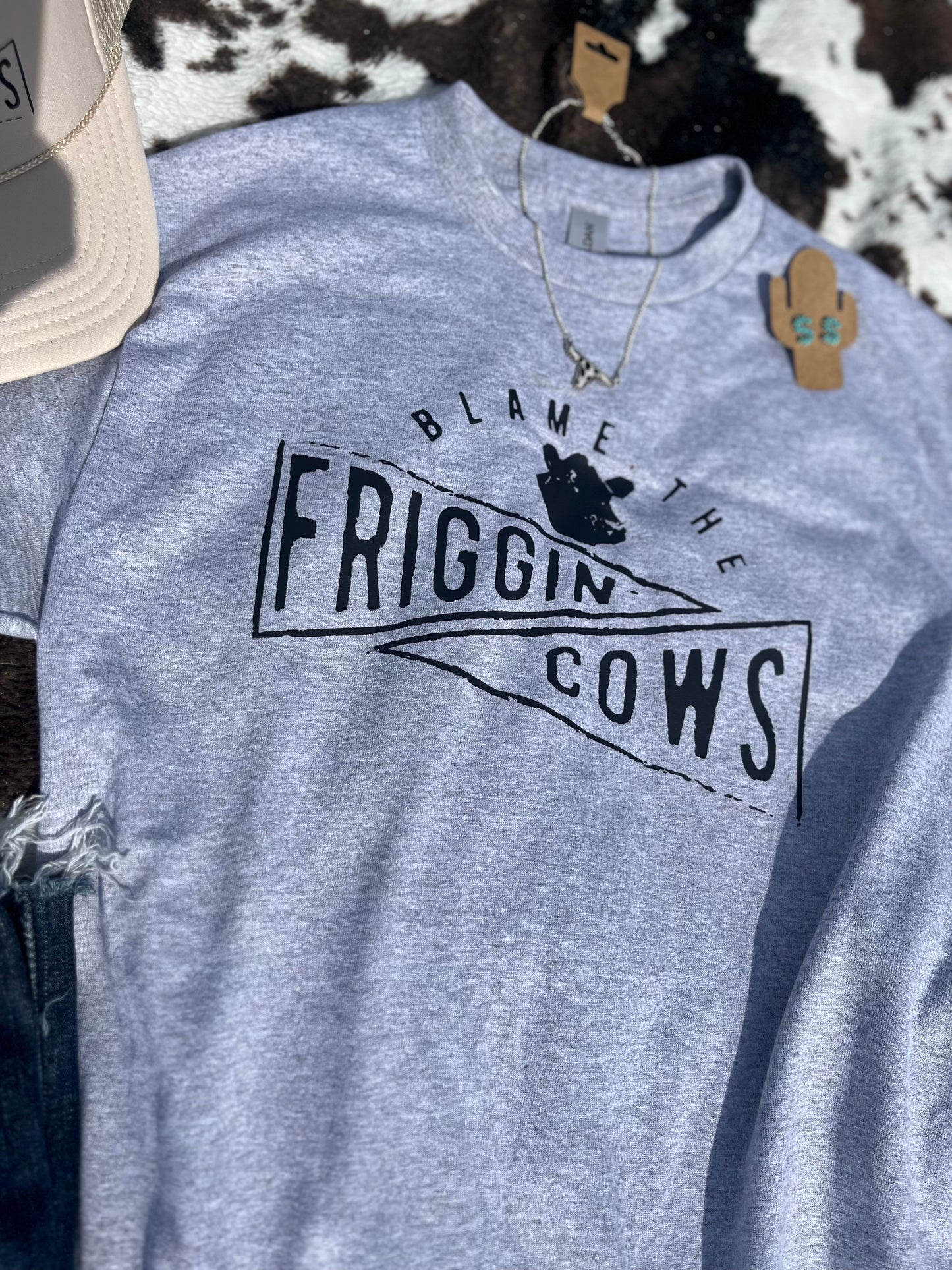 Blame The Friggen Cows Graphic Tee