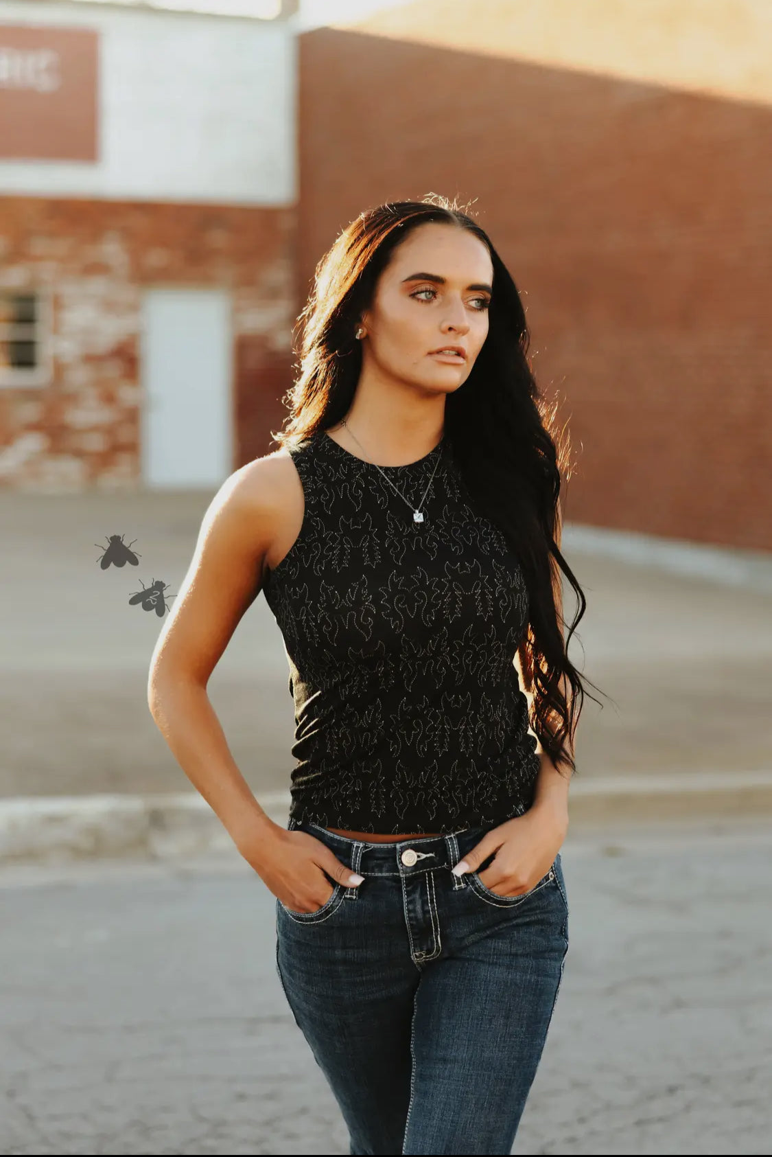 Midnight Mesa Tank Top