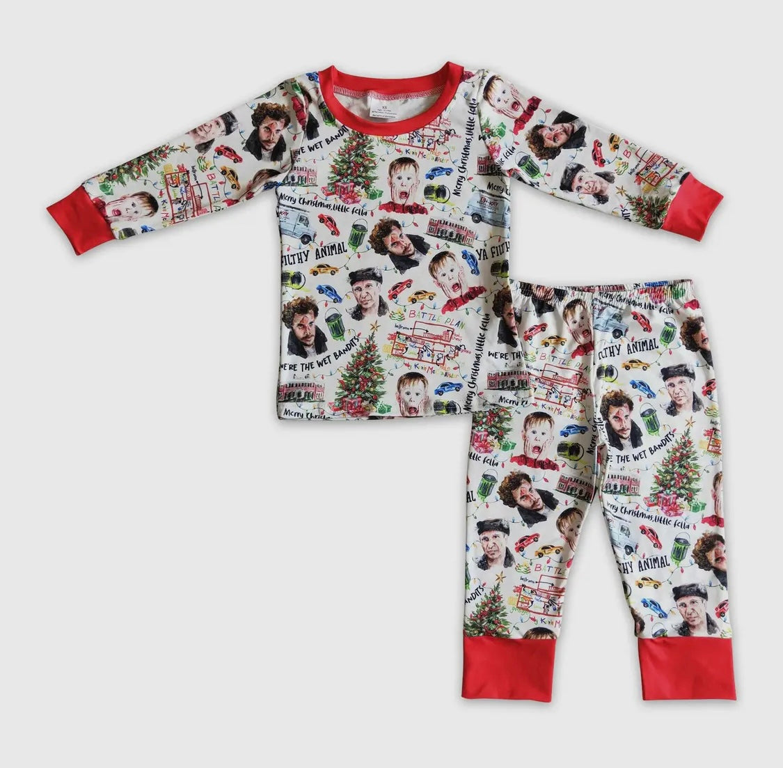 “Merry Christmas Little Fella” Jammies