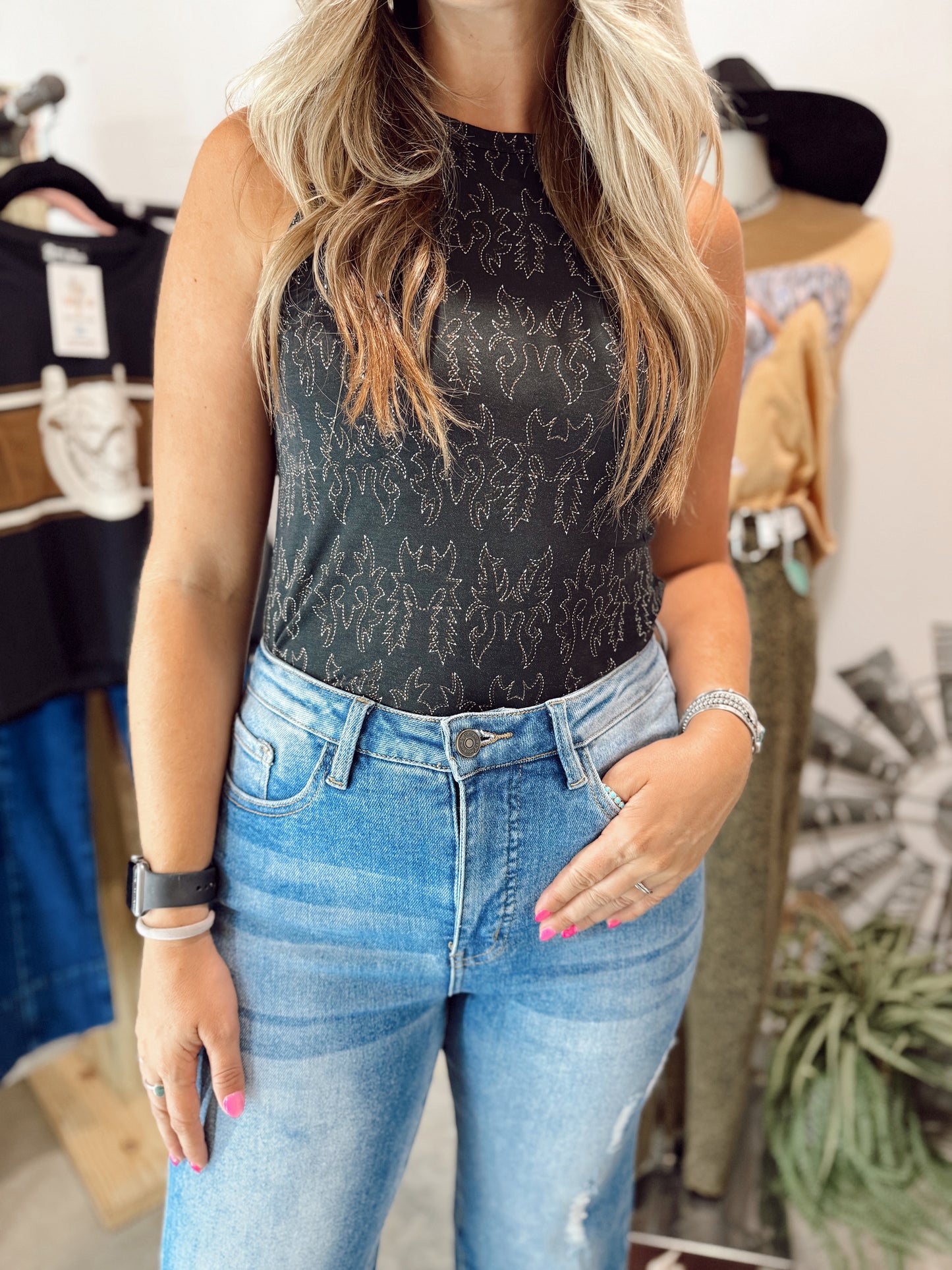 Midnight Mesa Tank Top